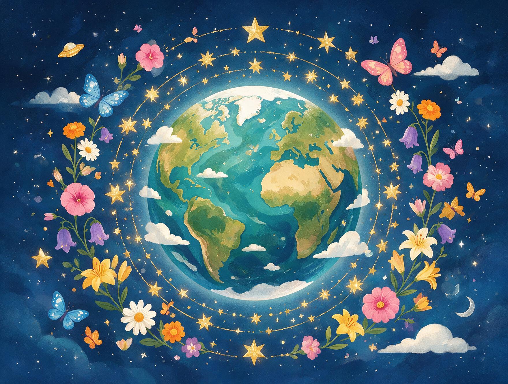 La Terre créée par Allah