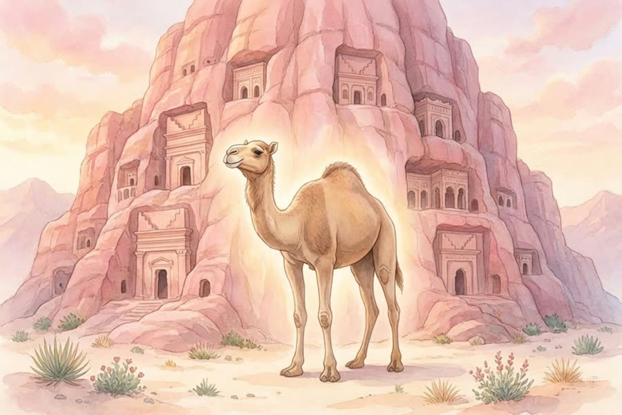 La chamelle, un signe d'Allah