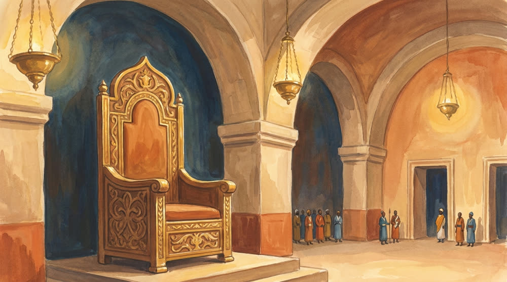 La salle du trône du Nadjâchî